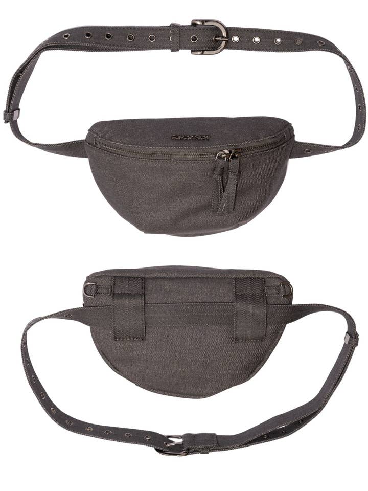 Infinity-Gürteltasche - Kohle-Denim für den Großhandel von ROCKNOT