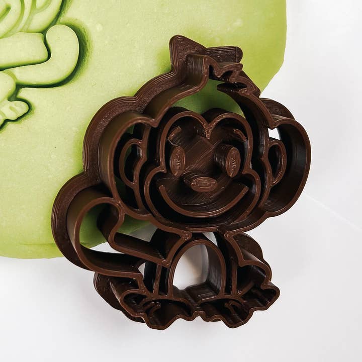 Monkey Cookie Cutter for wholesale by Little Hart Creatives
