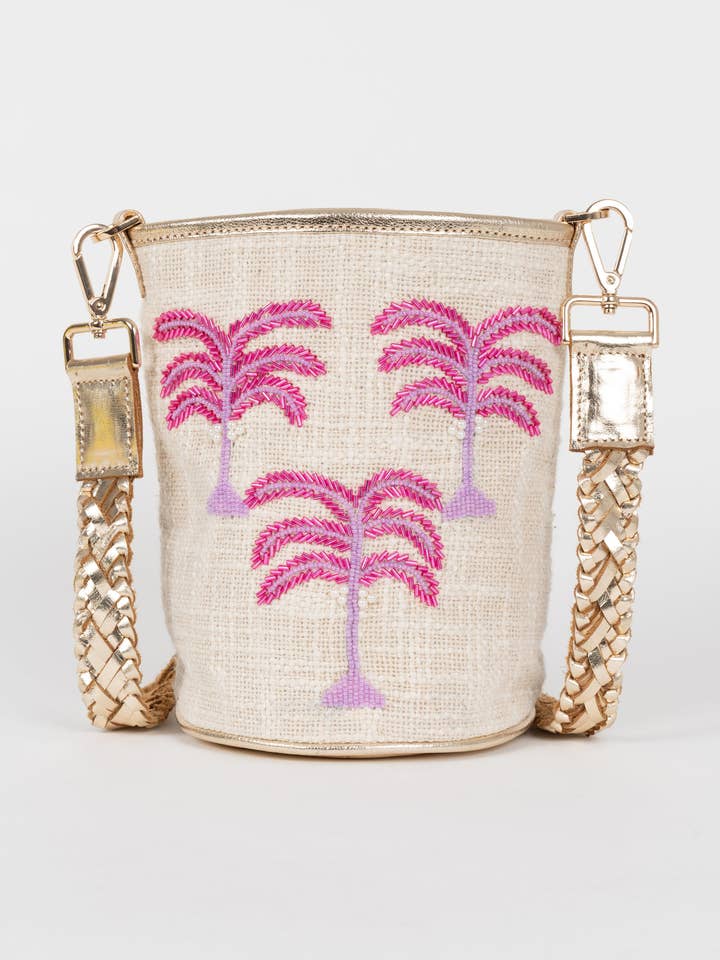 BANDOLERA PALMS ROSA para venta al por mayor de Piti Cuiti