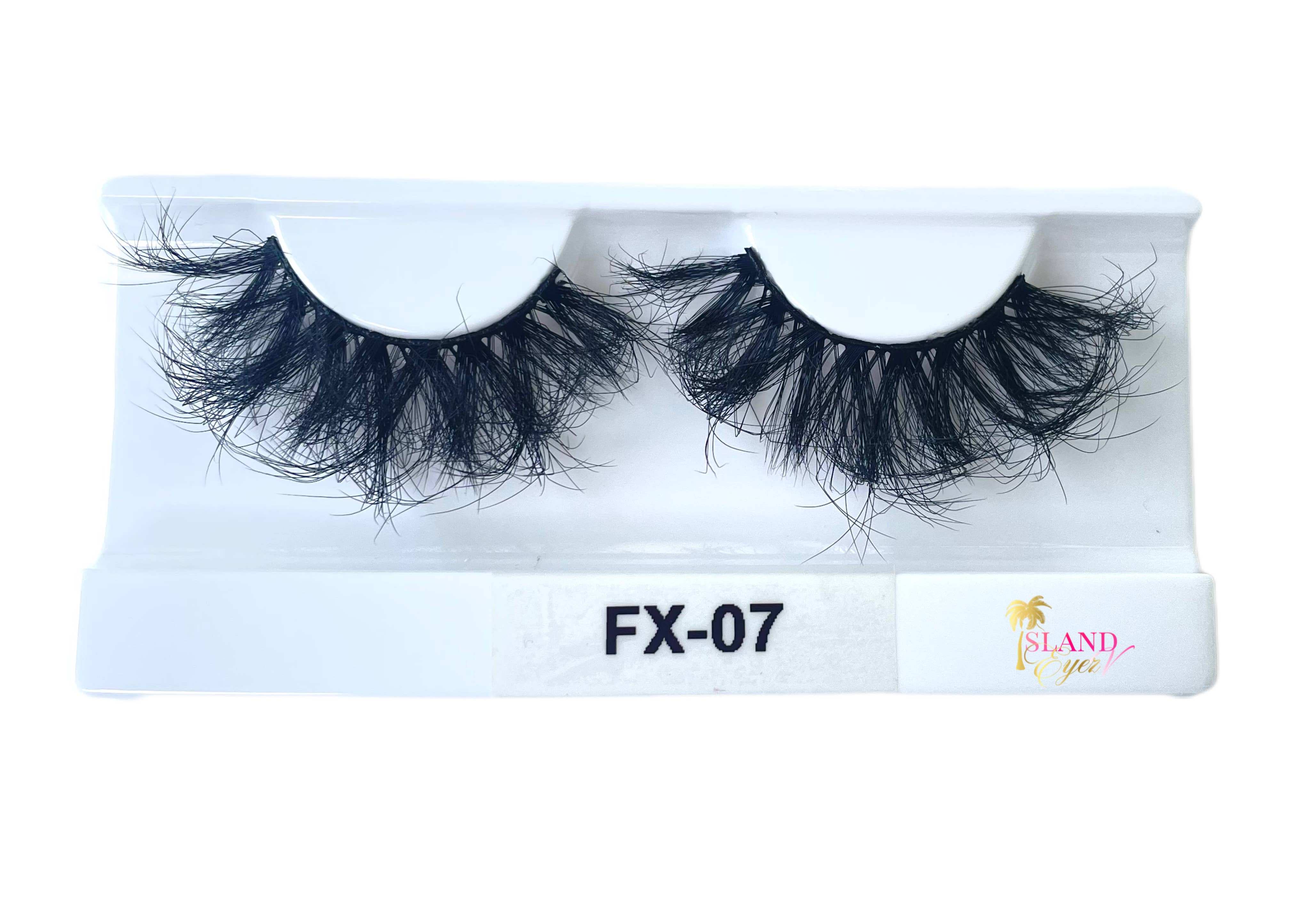 Island Eyez Vendor – wholesale False/fake eyelashes – 25mm Faux Minks Wholesale6