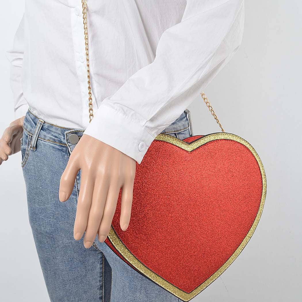 3AM BY H&D ACCESSORIES - Wholesale Crossbody Bag - Women's - Heart Shape Crossbody Bag6