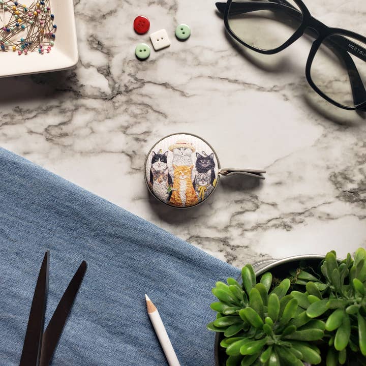 Monarque - Wholesale Measuring tape - Mary Lake Thompson Cats Measuring Tape1