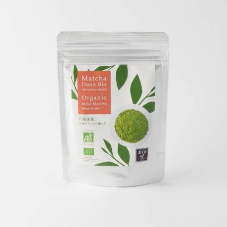 Organic Matcha Doux (Sweetened) 50 g, In Stand Pack and other Purchase Wholesale culinary grade matcha. Free Returns & Net 60 Terms on Faire trending on Faire.