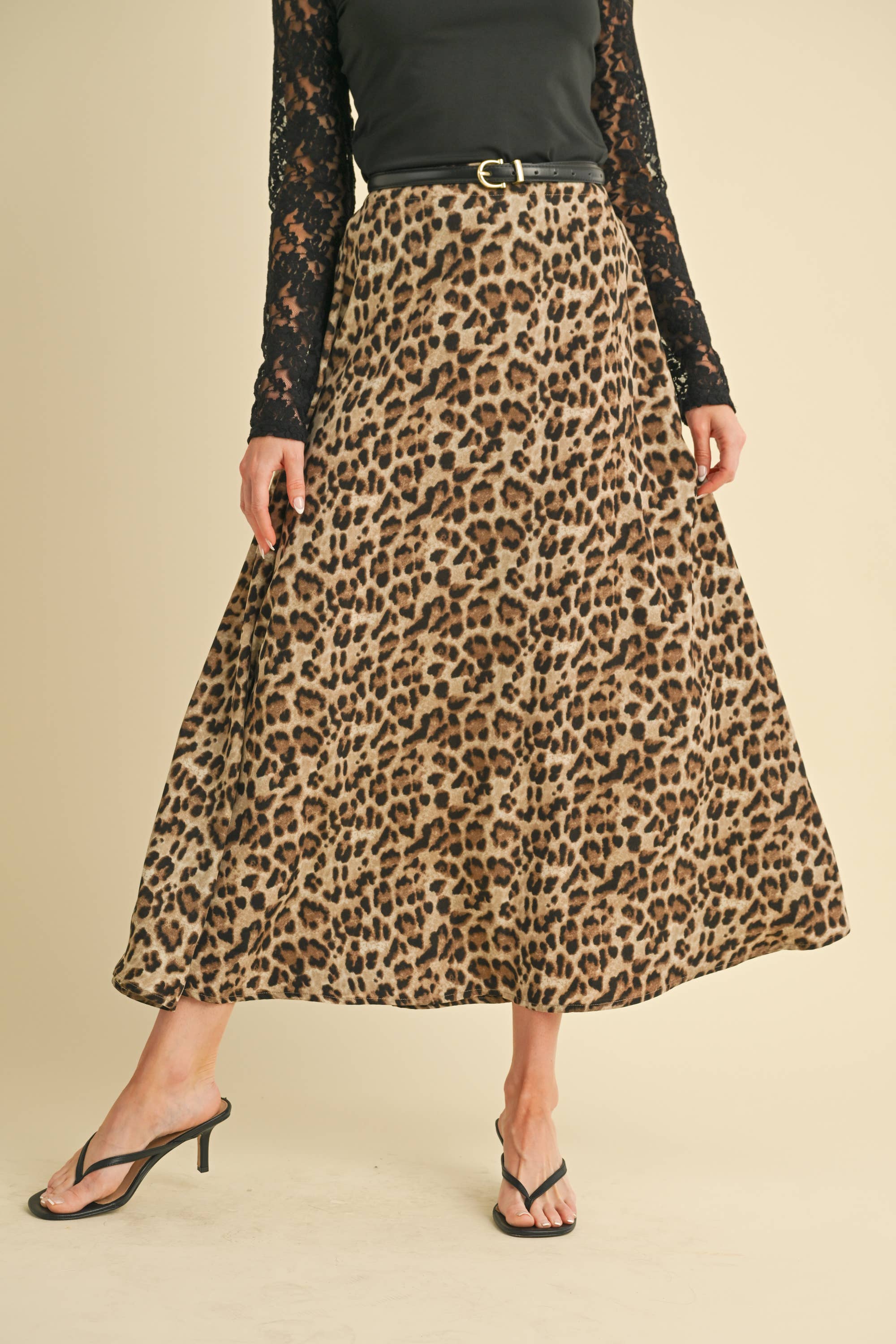 AEMI + CO - Vente Jupe – femme - 7136FN Jupe Maxi Léopard Verine13