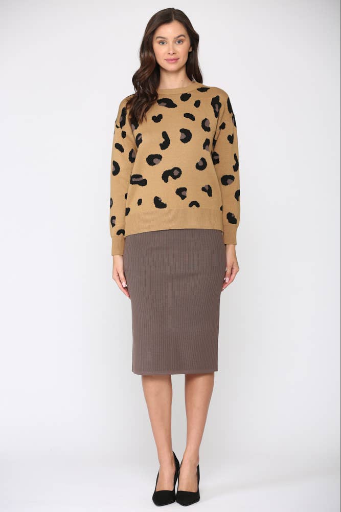 Joh Apparel – wholesale Knitted jumper – Women′s – Sharlet Stretch Sweater Knit Top5