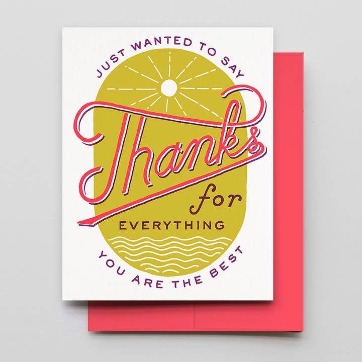 Sun & Sea Thanks for wholesale by Hammerpress