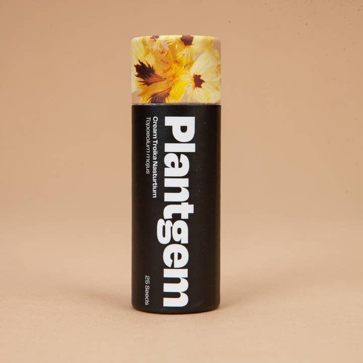 Cream Troika Nasturtium - 100 Seeds for wholesale by Plantgem