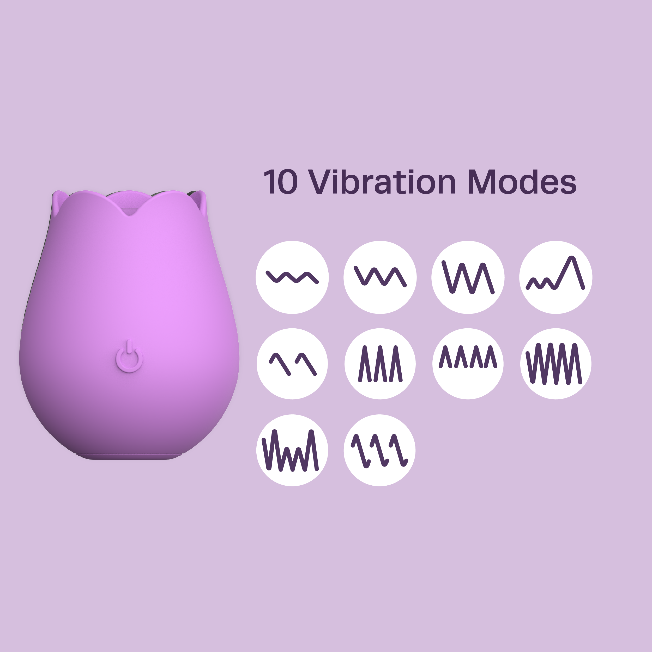 plusOne - Wholesale Sex Toy - Cosmopolitan x plusOne Rose to the Top Vibe3