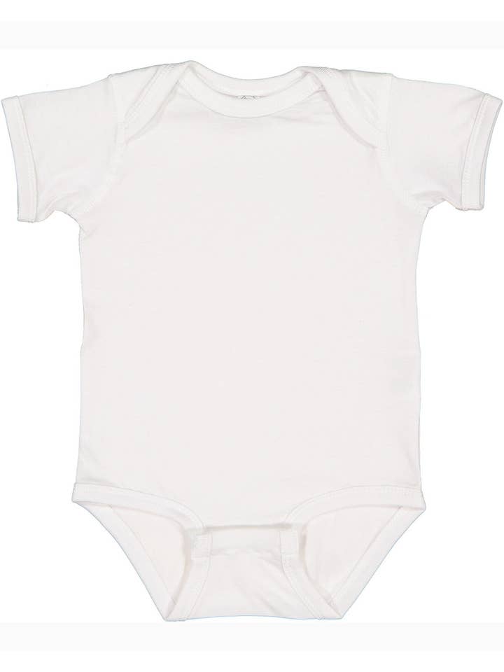 Total Apparel - Wholesale Bodysuit (Non-Footed) - Baby - Rabbit Skins Infant Fine Jersey Bodysuit | Blank Onesie 442455