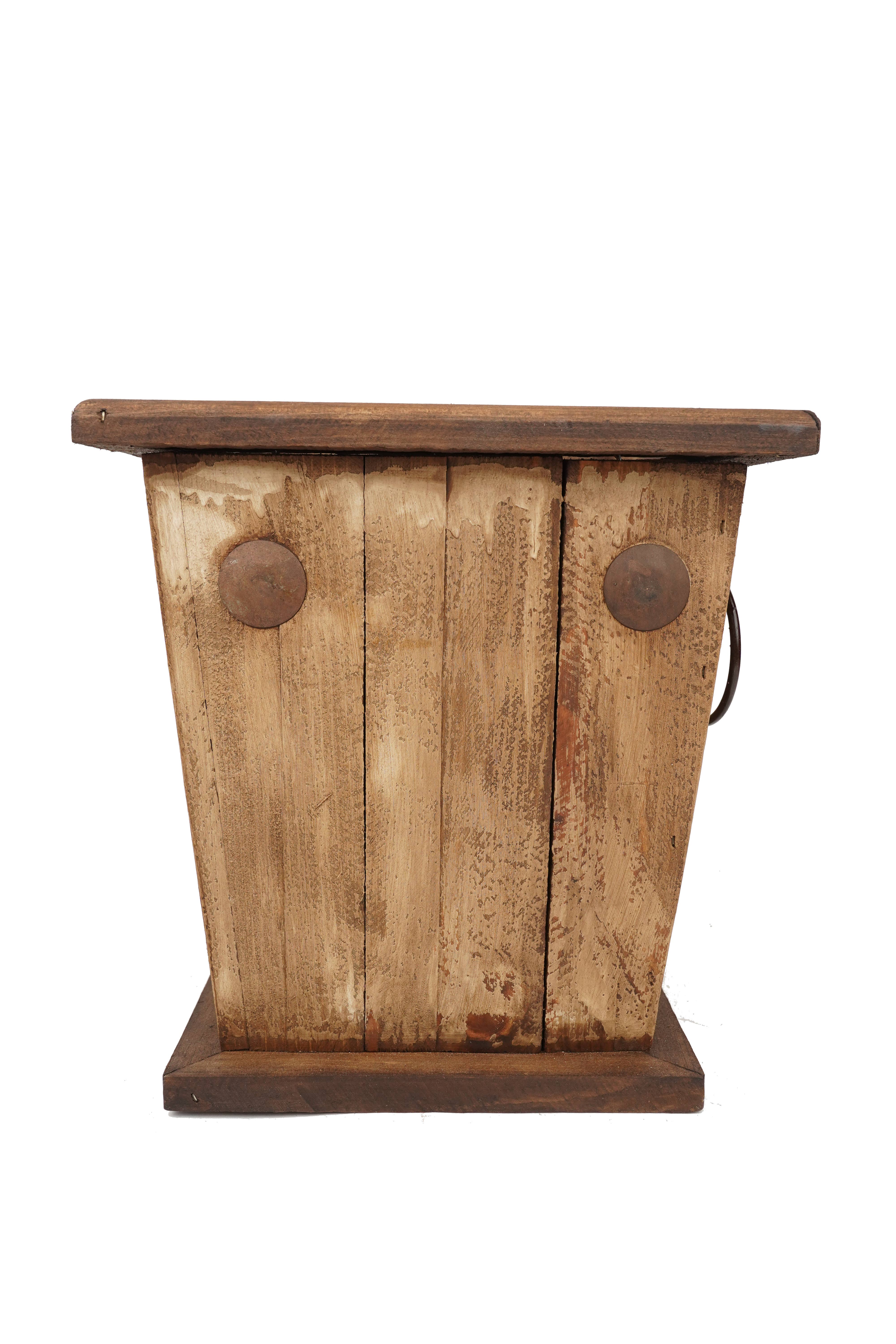 My Amigos Imports - Venta al por mayor Jardinera - Macetero rústico de madera estilo Midland Farmhouse en blanco antiguo5