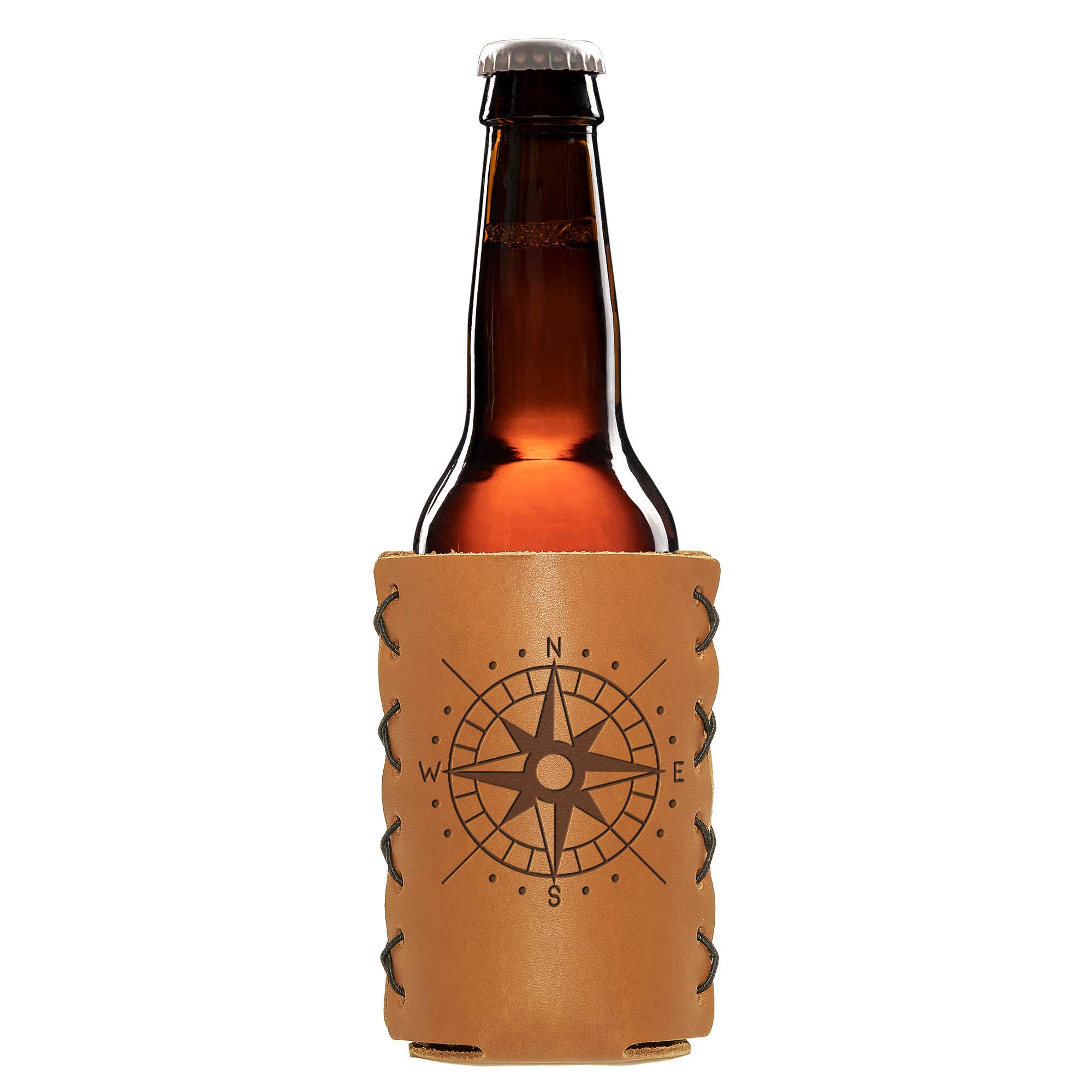 Oowee Products – Engroshandel Drikkedunke – Detailklar Pick-A-Logo Læder Langhals Flaskeholder0