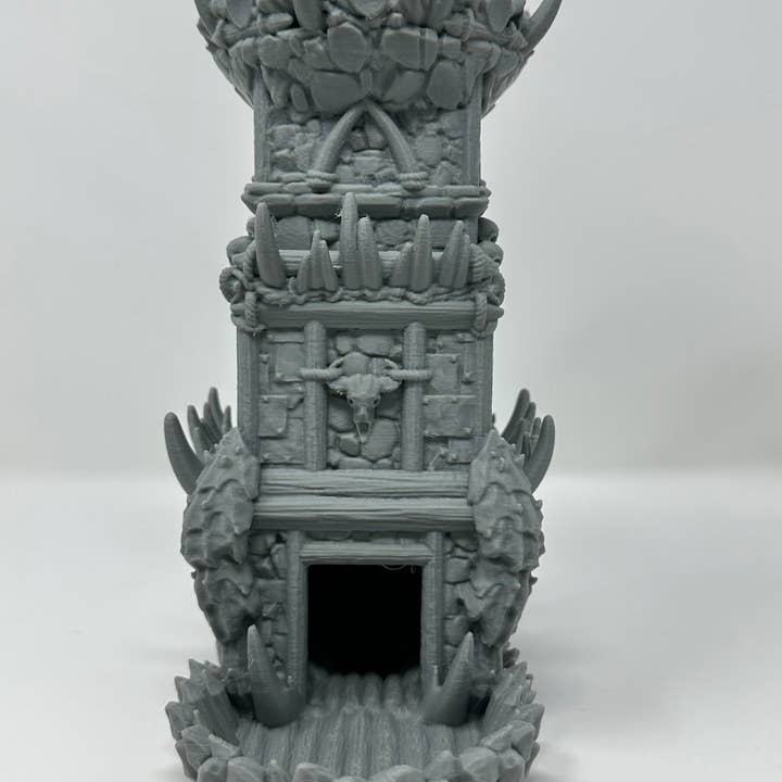 Shape Shifter Studio 3D - Wholesale Decorative Tabletop Object - Orc Dice Tower1