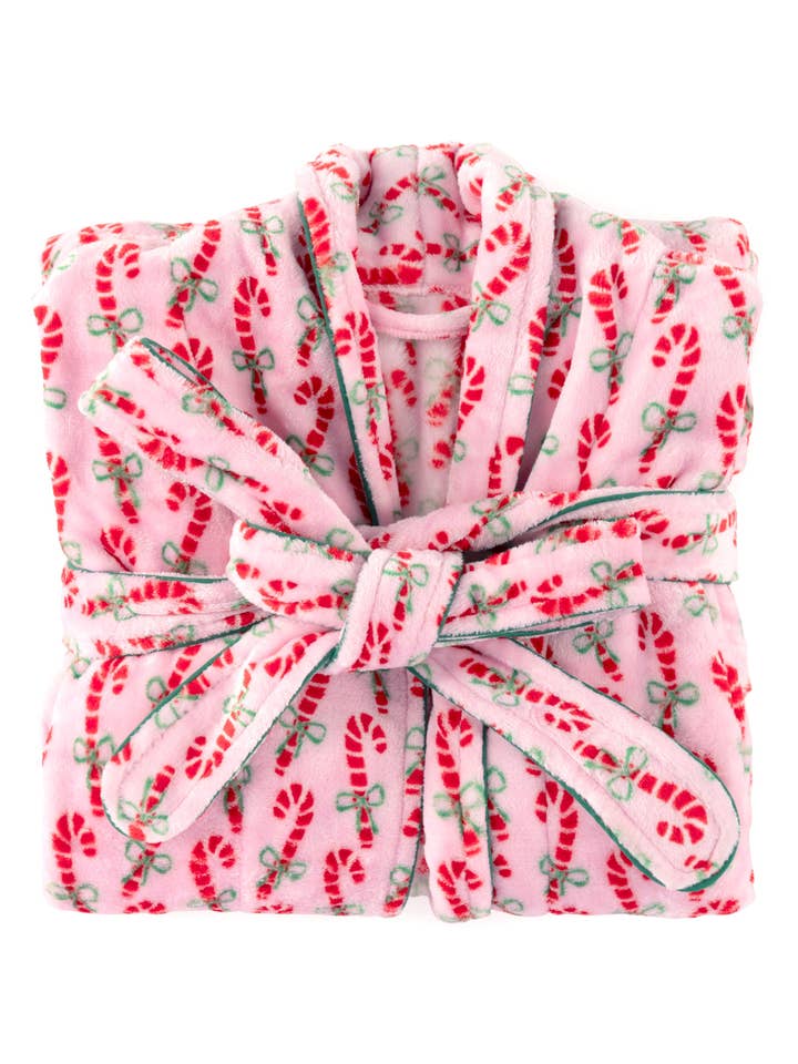 Shiraleah - Wholesale Robe - Women's - FELICITY CANDY CANE ROBE, PINK5