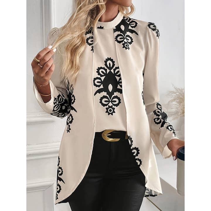 Long Sleeved Shirt Elegant Top and other Purchase Wholesale blusas para mujer. Free Returns & Net 60 Terms on Faire trending on Faire.