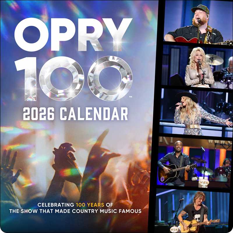 Simon & Schuster - Wholesale Calendar - Grand Ole Opry 2026 Wall Calendar by Grand Ole Opry0