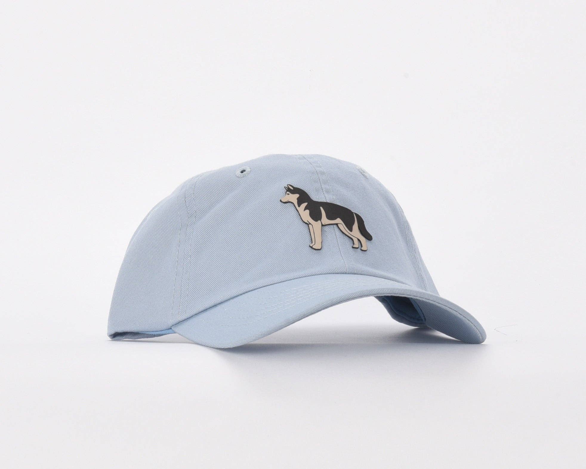 Classic State - Wholesale Flat Brim Cap - Unisex - Husky Leather Patch Hat3