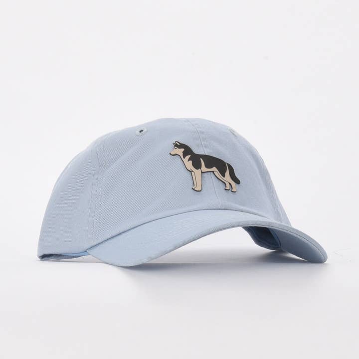 Classic State - Wholesale Flat Brim Cap - Unisex - Husky Leather Patch Hat3