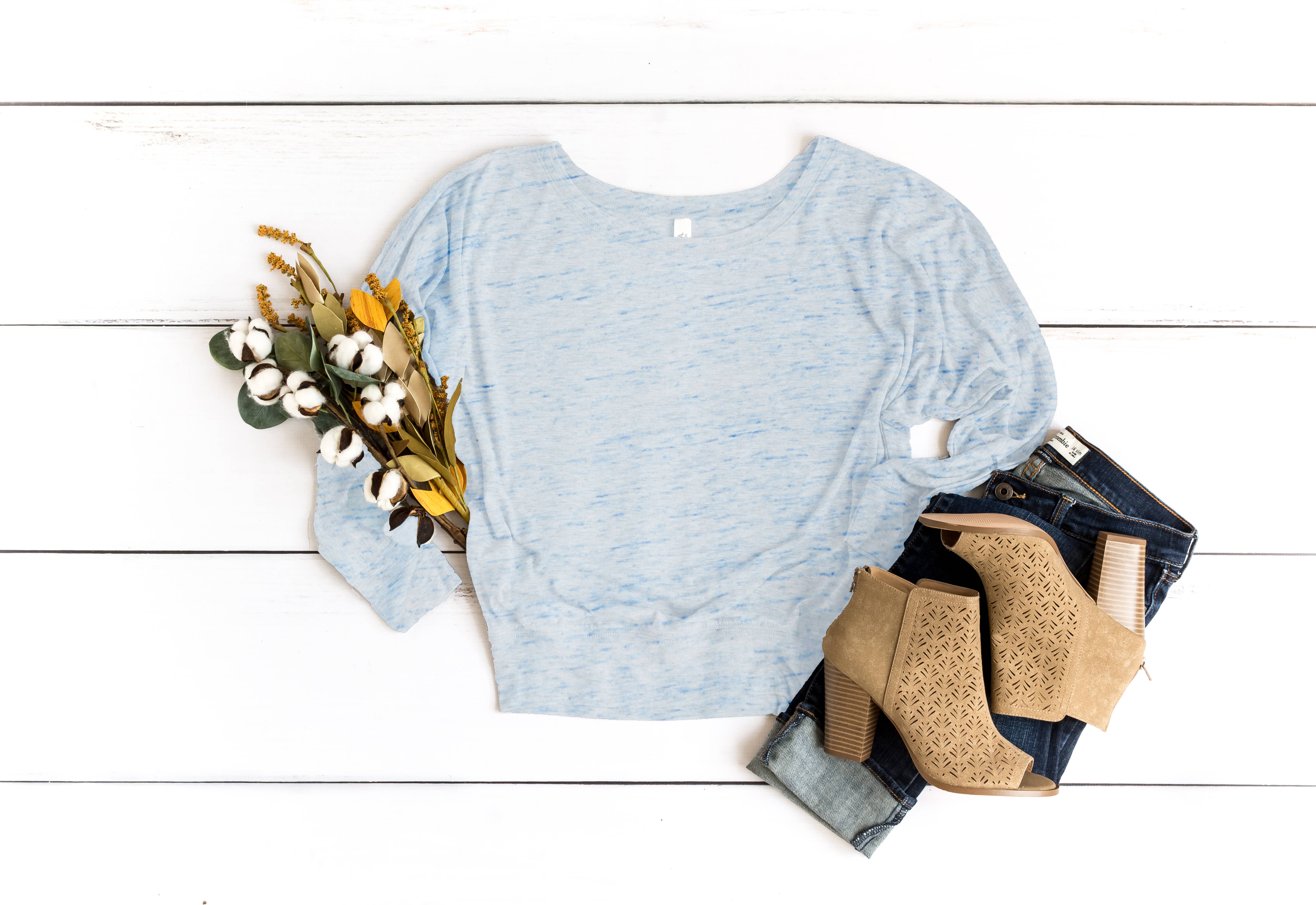 Moonlight Makers - Vente T-shirt – femme - T-shirt fluide à manches longues Blank Bella + en toile - Ultra doux1