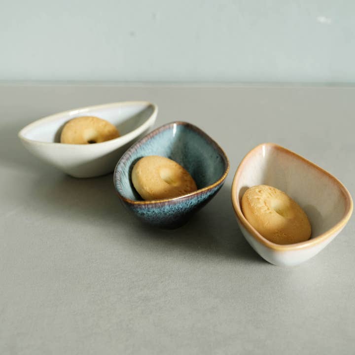 Izanami Tableware - Wholesale Condiment/Dip Bowl - Krumme Lanke Dip-Schalen Set – für Dips, Snacks & kleine Köstlichkeiten9