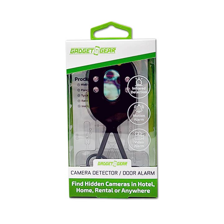 Novelty Brands - Wholesale Retailer Display - Home & Living - Gadget Gear Camera Detector Door Alarm Boxed - 6/Display3