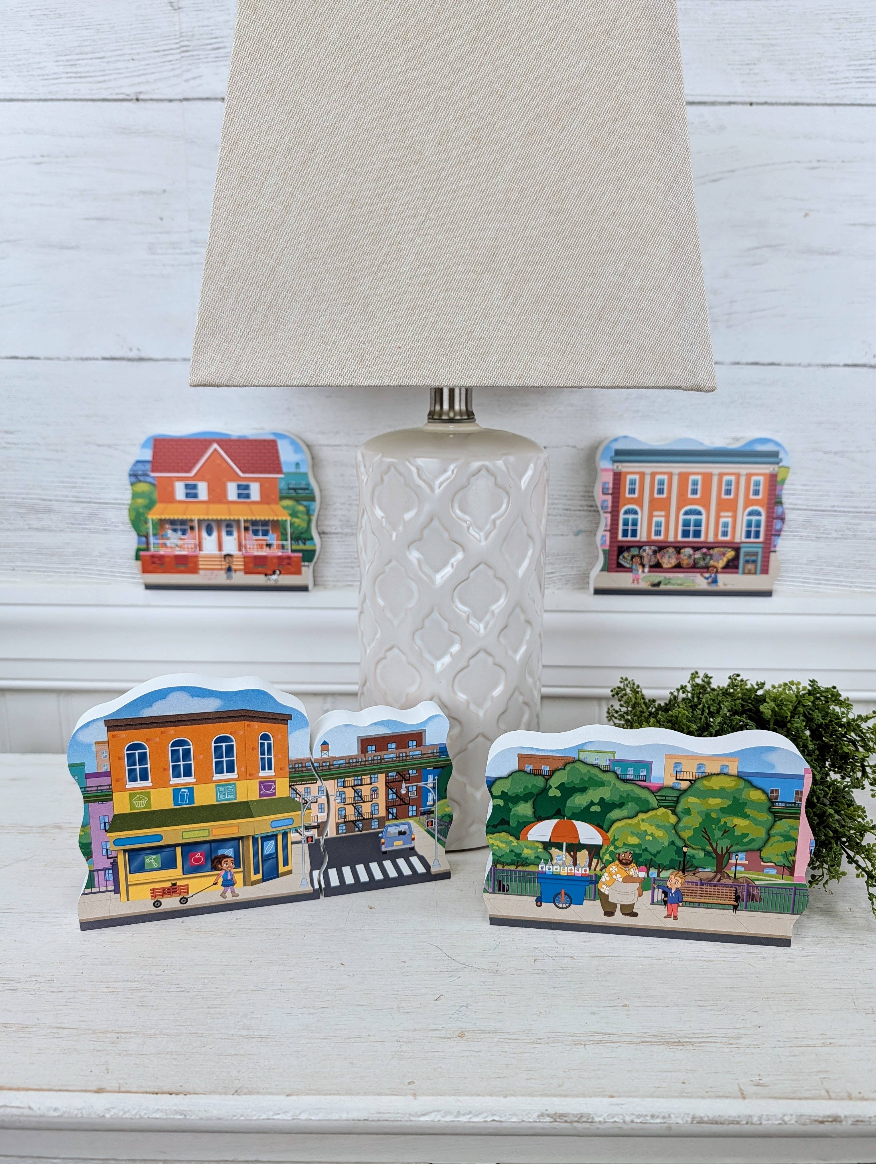 Cats Meow Village - Wholesale Wall Sign - Kids & Baby - Alma's Way, Community Center - Cats Meow Village4