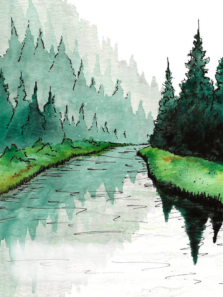 Truckee River for wholesale by Colors By Megan