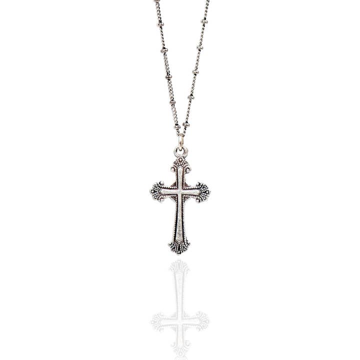 Marian Cross Necklace for wholesale by Anne Koplik Designs, Inc.
