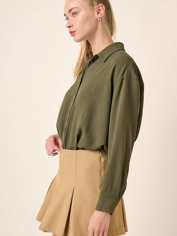 mittoshop - Wholesale Button Down Shirt - Women's - AIRFLOW BUTTON DOWN LONG SLEEVE SHIRT20