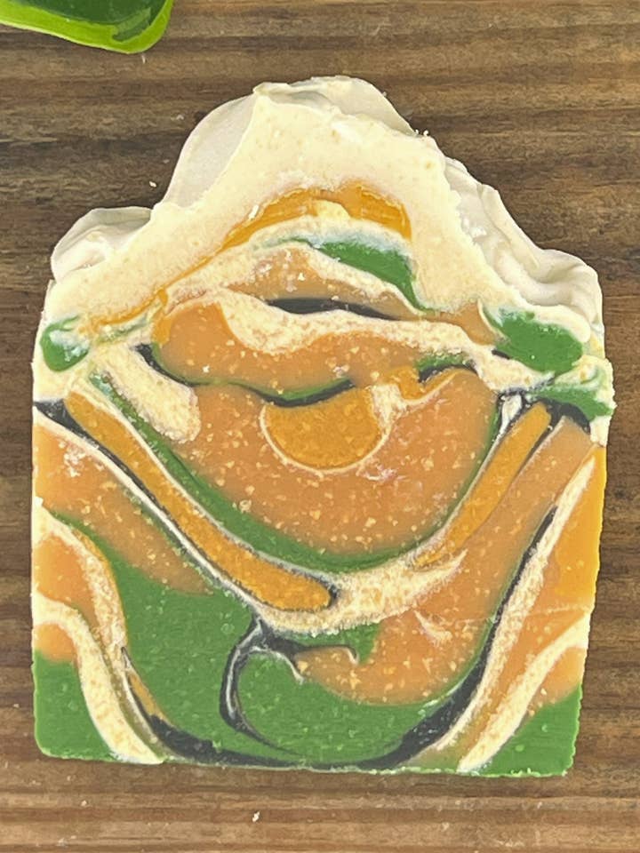 Lemongrass Goat Milk and Honey Soap for wholesale by Laurel Mountain Soaps