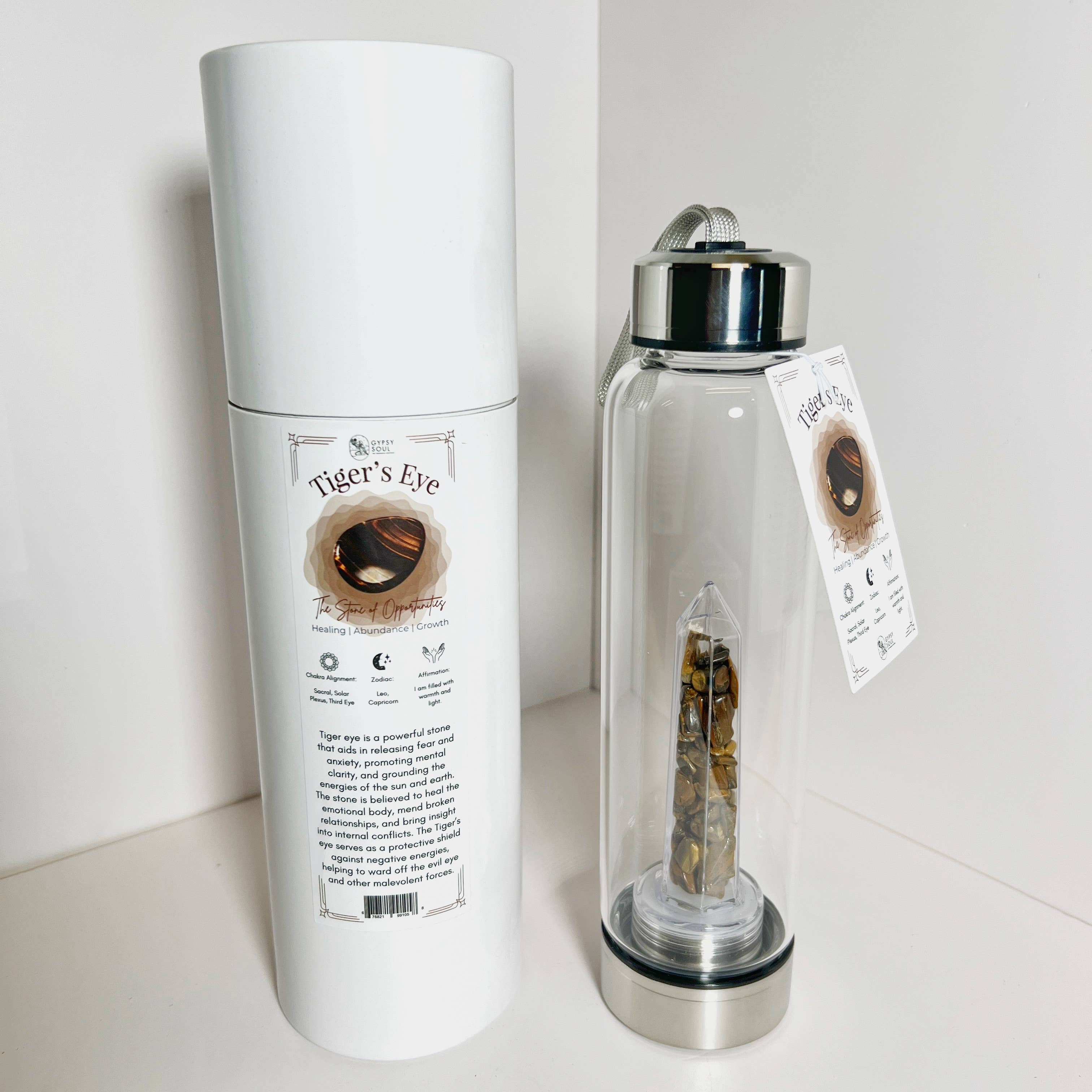 Gypsy Soul – wholesale Vattenflaska – Vattenflaska med kristallinfusion - 9 delar10