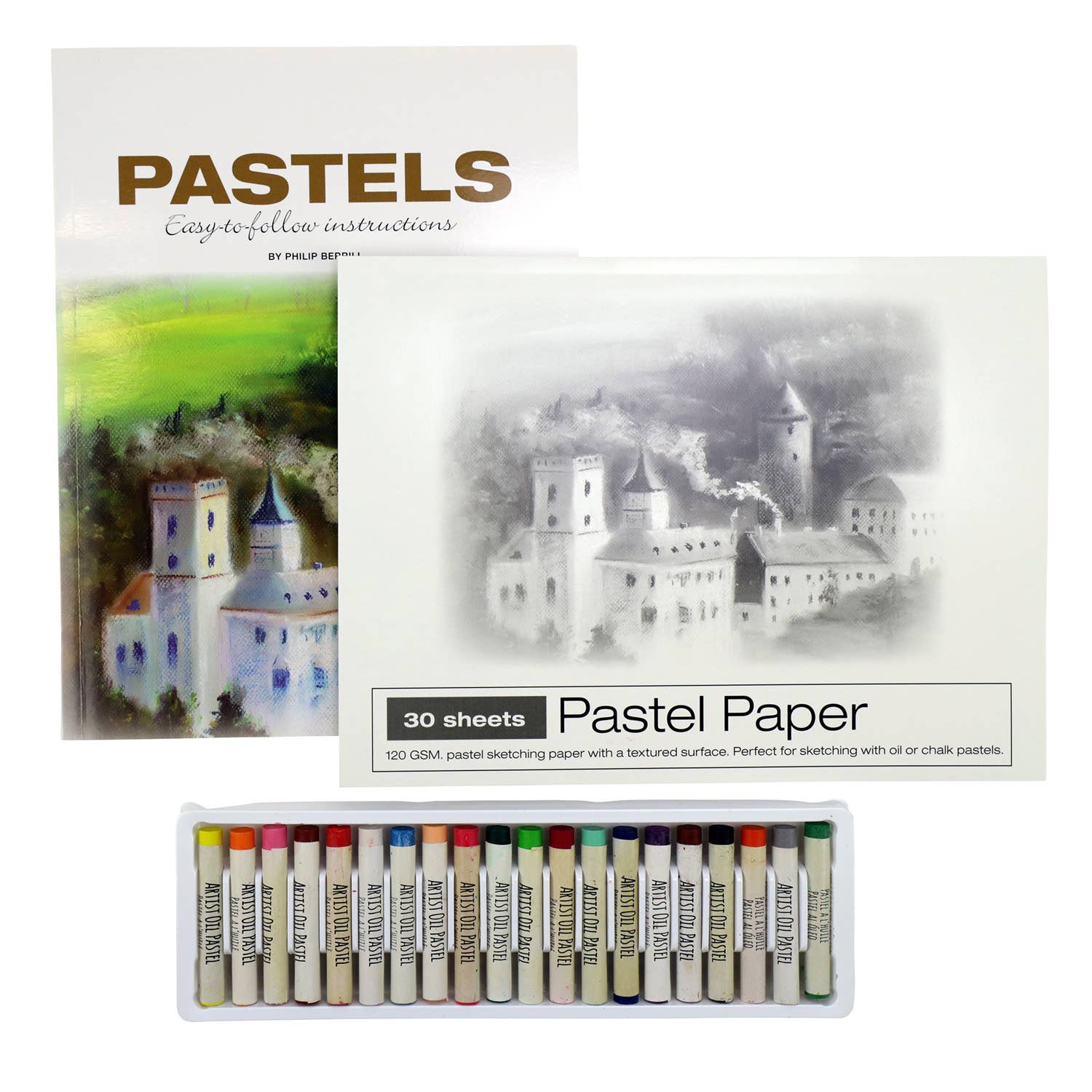 SpiceBox Product Development LTD – wholesale Paint set – Art Studio Pastels2