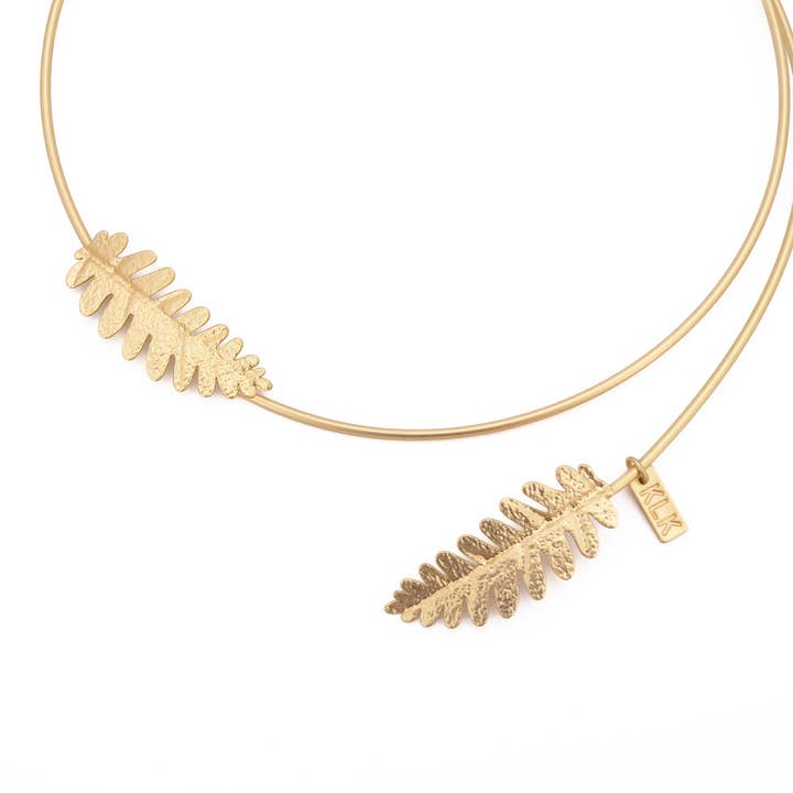 Choker felce aurea per la vendita all'ingrosso da parte di KLK