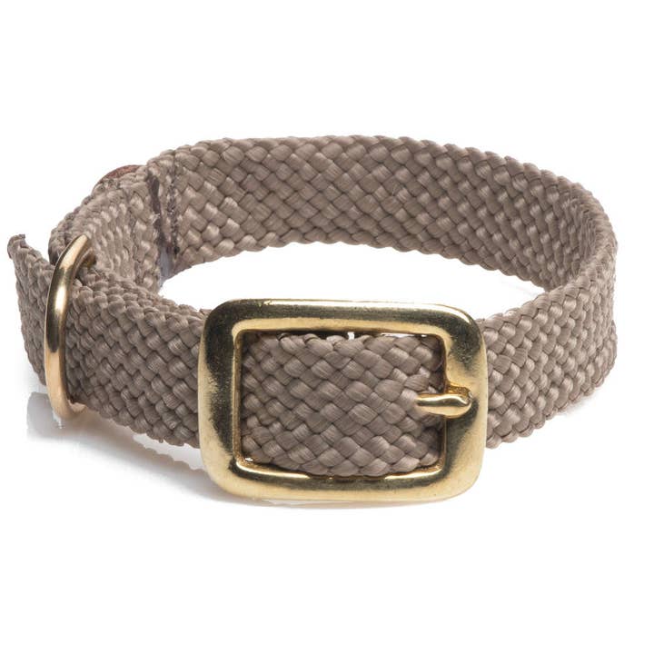 Mendota Pet - Wholesale Pet Collar - Dog - Double Braid Jr Collars - 9/16" width w/Brass Hardware8