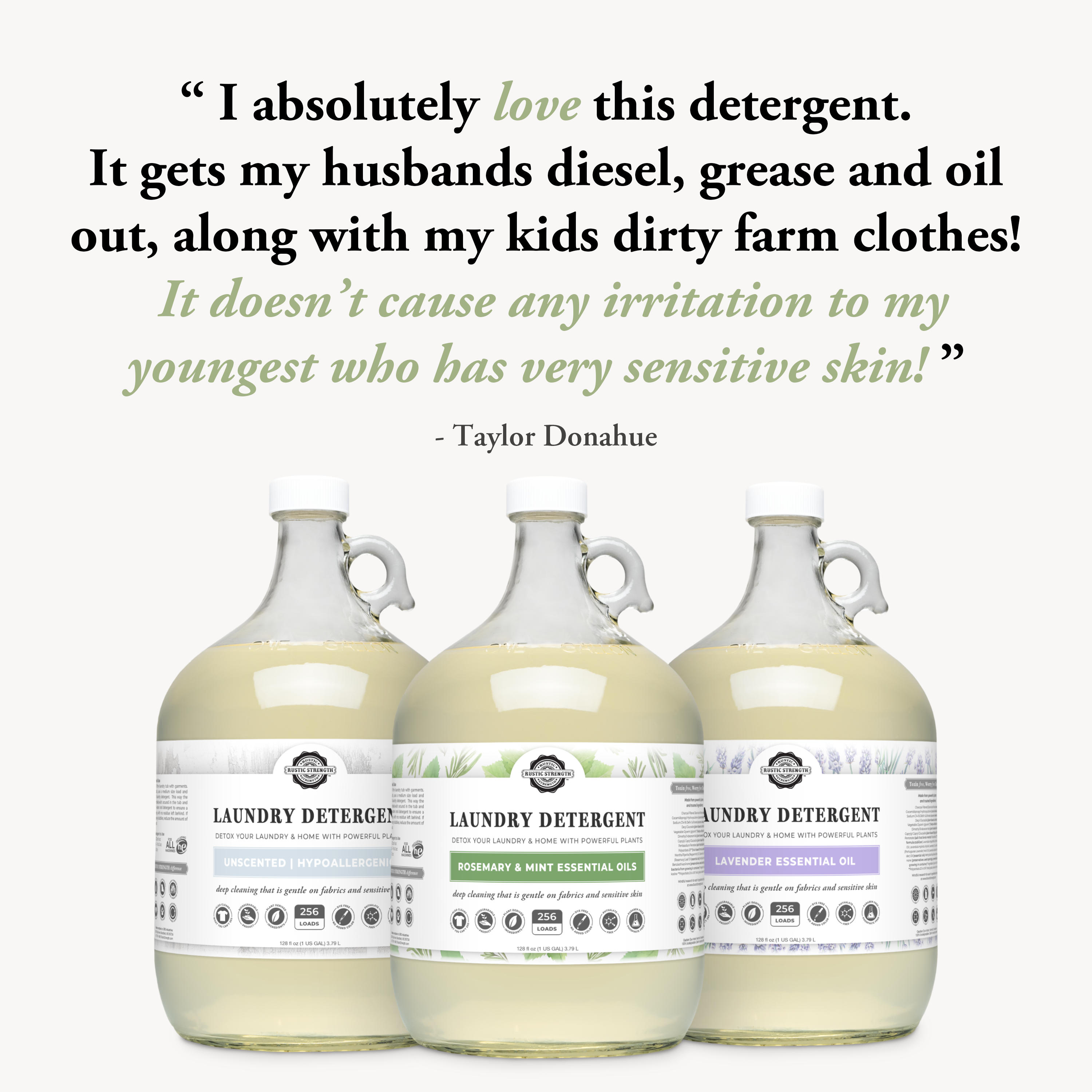 Rustic Strength - Wholesale Laundry Detergent Powder/Pods - Laundry Detergent - Our Popular Scents23