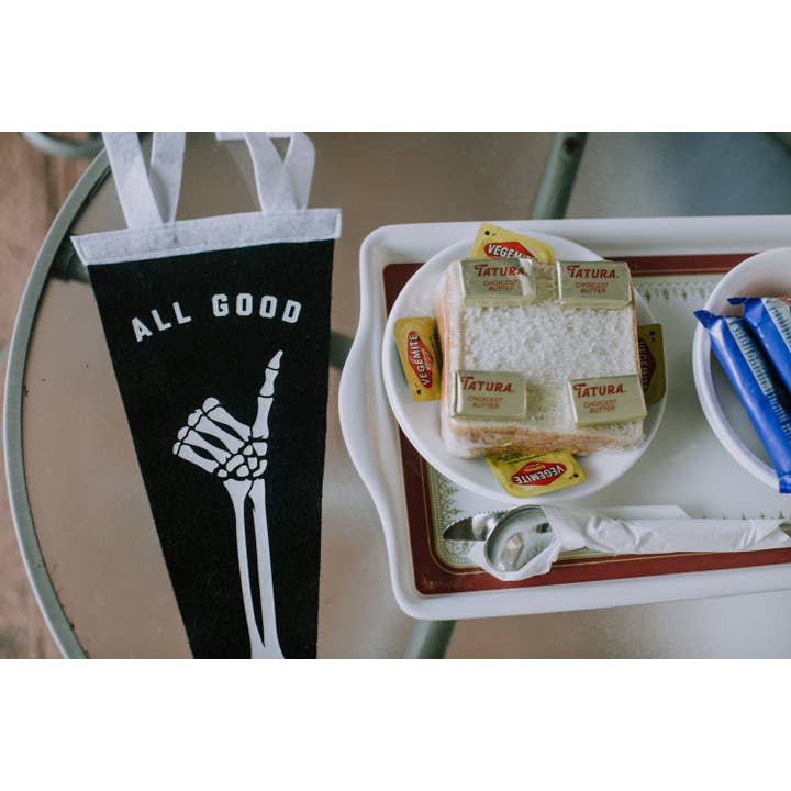 Gold St. Press - Wholesale Flag - All Good Pennant Flag1