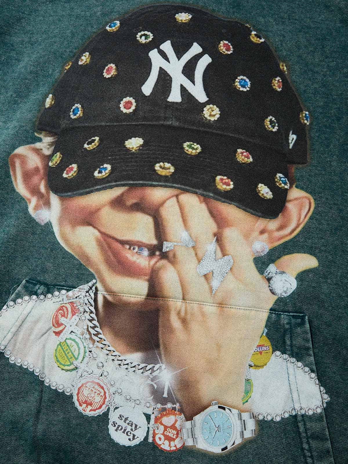 NOISSEY - Vendita all'ingrosso Felpa con cappuccio - Unisex - Felpa con cappuccio personalizzata alla moda Hip-Hop di alta qualità Bad Boy14