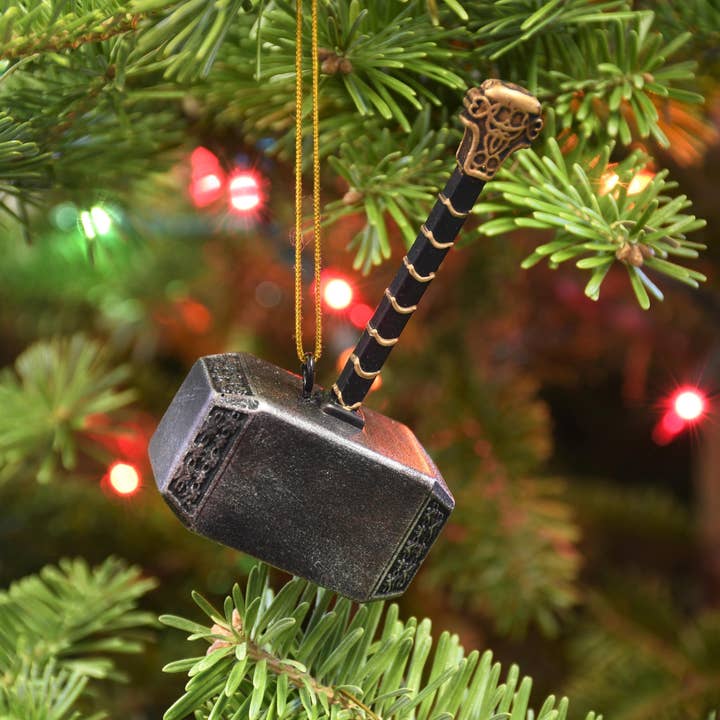 Tree Buddees - Vendita all'ingrosso Decorazione - Mjölnir Thor's Hammer Decorazione natalizia4