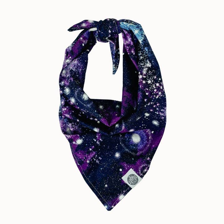 Nova Dog Bandana | Galaxy Supernova Space Pet Accessory for wholesale by Camp Hound