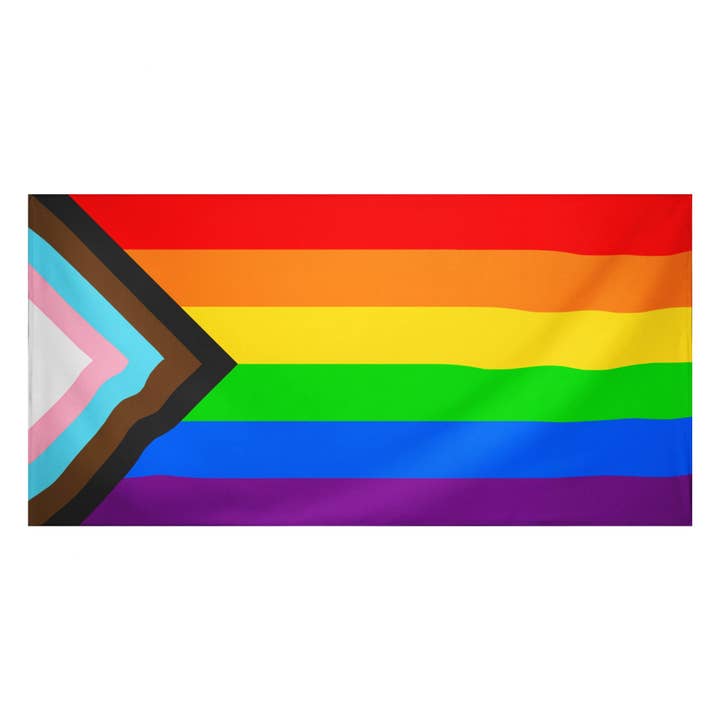 Drapeau de la fierté progressiste pour la vente par Merchbaendchen