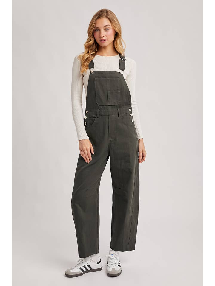 Peace Love Line - Wholesale Jumpsuit - Women's - PL7552 - BARREL OVERALLS JUMPSUIT1