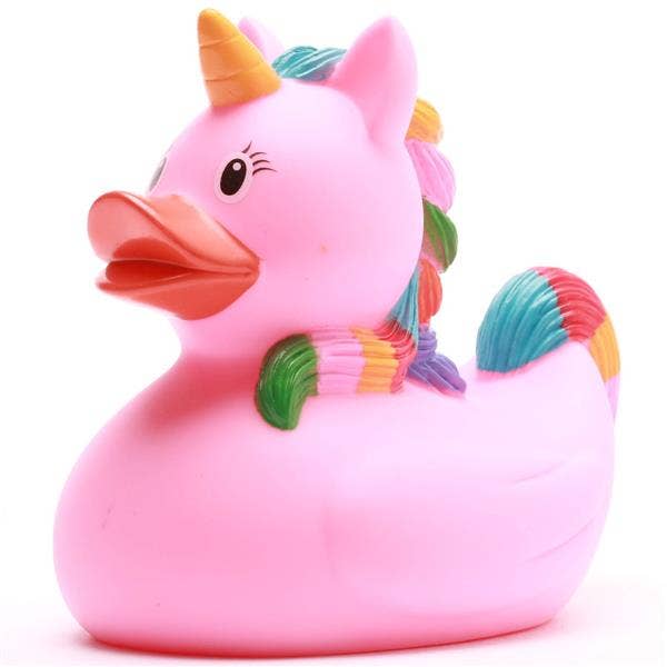 Unicorn Rubber Duck - pink - Rubber Duck for wholesale by Duckshop