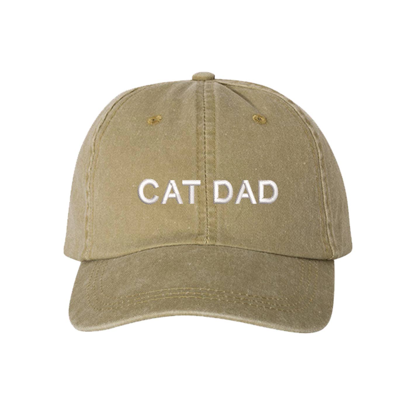 DSY Lifestyle - Wholesale Baseball Cap - Men's - Cat Dad Washed Unisex Baseball Hat6