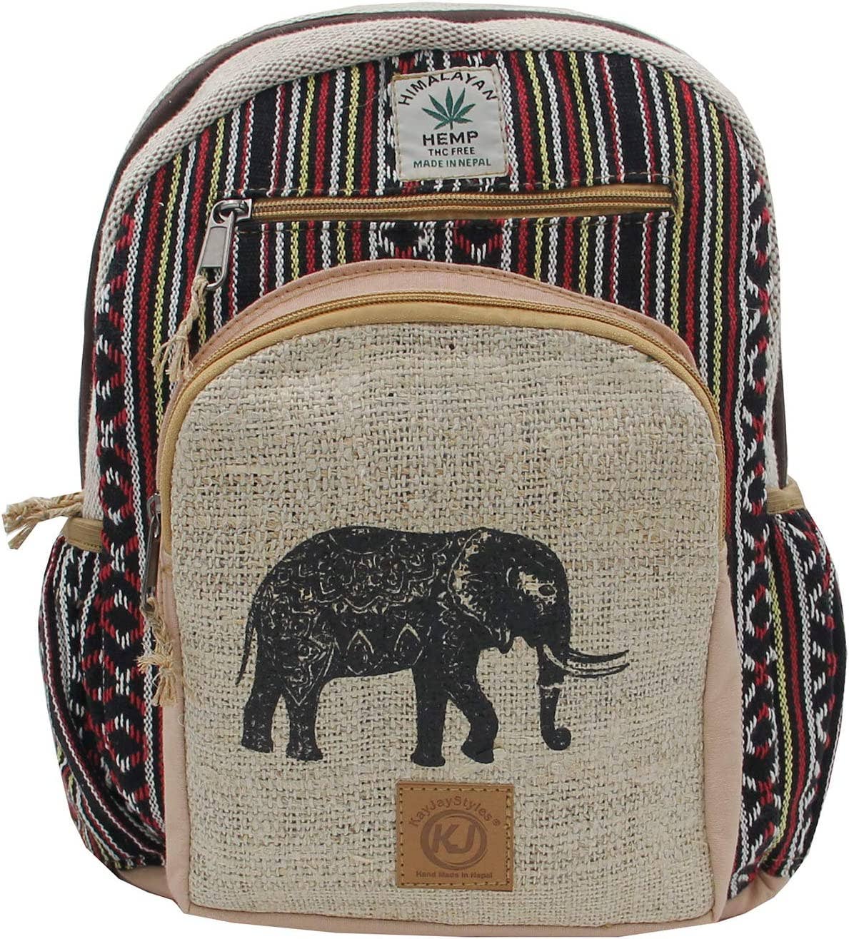 Lungta Imports - Wholesale Rugzak - Dames - Handgemaakte lichte rugzak van natuurlijke hennep uit de Himalaya, Nepal9