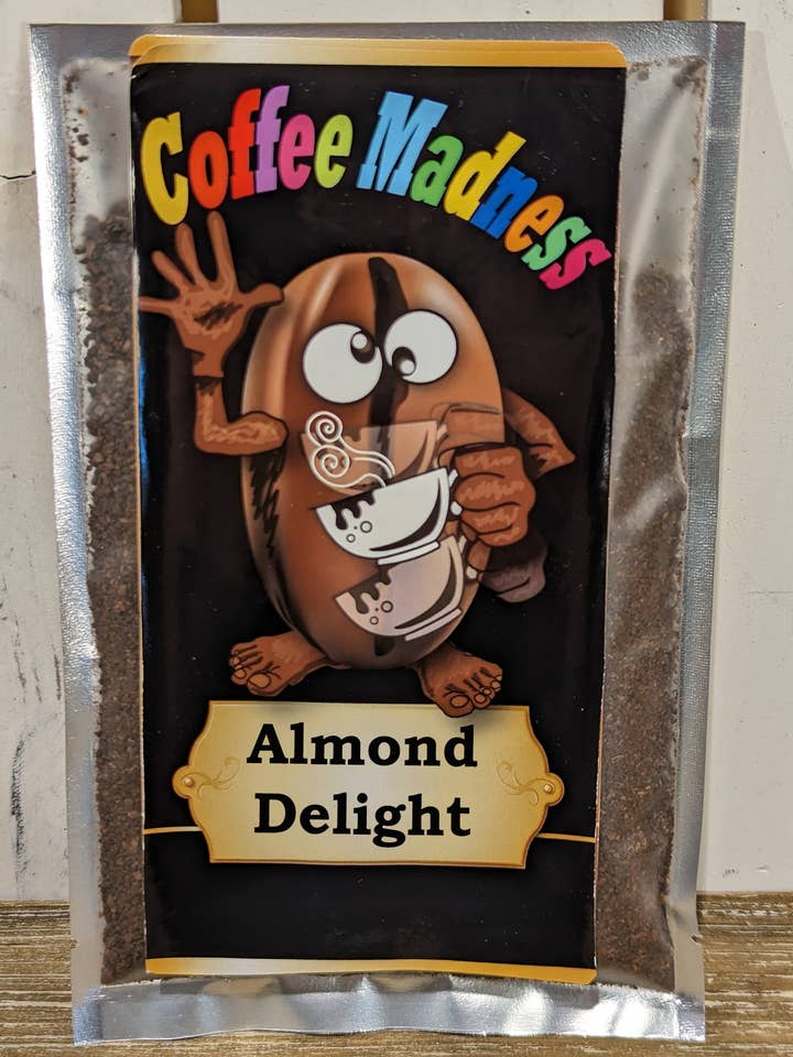 Sachet de café moulu Almond Delight Perfect Pot pour la vente par Coffee Madness