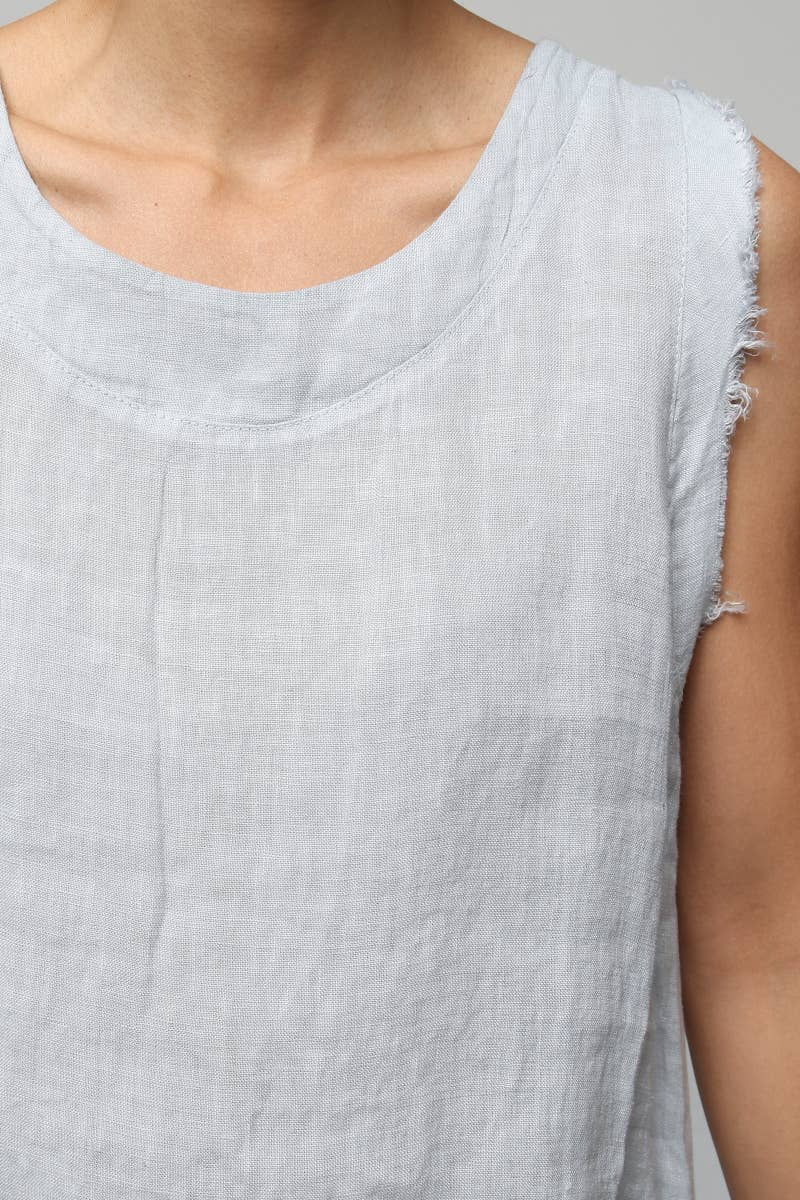 LÉA & LUC - Vendita all'ingrosso Vestito - Donna - Abiti lunghi senza maniche in lino 100% REF.431818