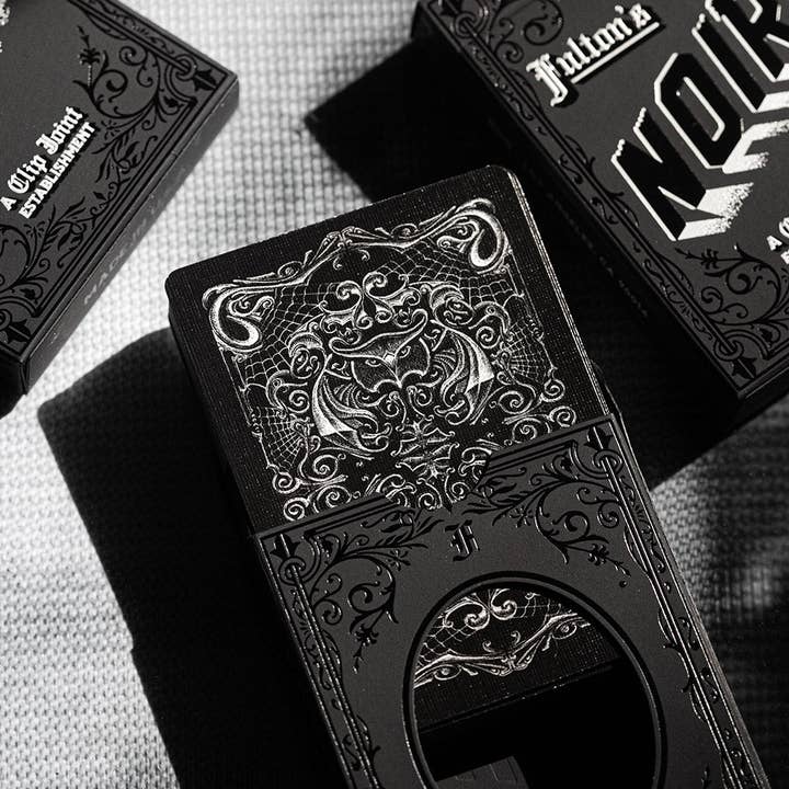 FULTONS Playing Cards - Wholesale Playing Cards - FULTONS NOIR PLAYING CARDS