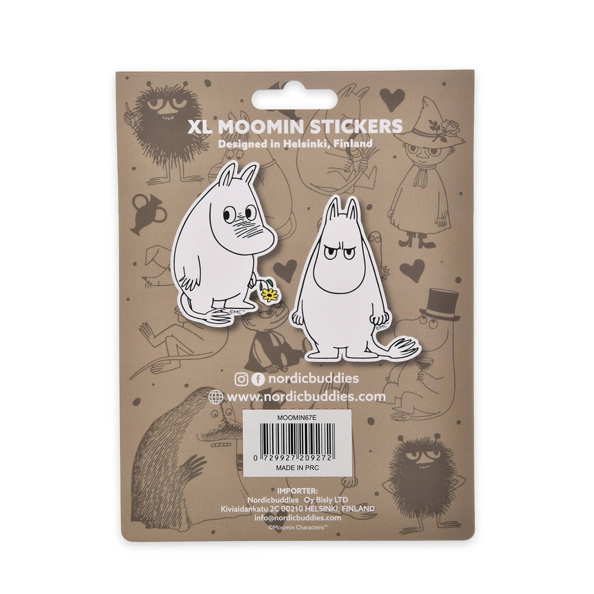 Nordicbuddies - Wholesale Sticker - Moomintrol XL-Sticker Combo1