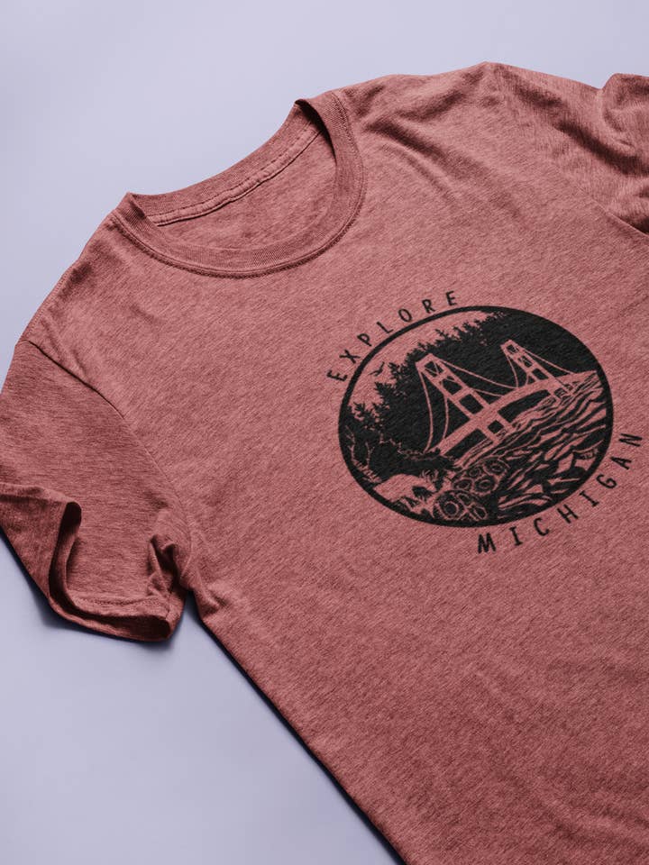 Explore Michigan Unisex Tee for wholesale by 5th Season
