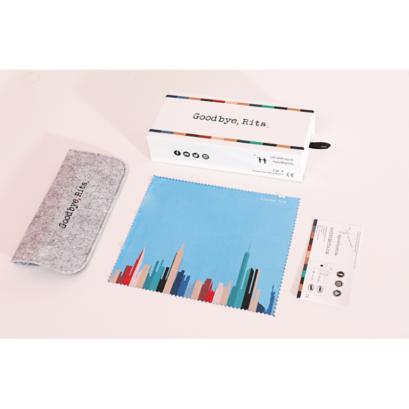 GOODBYE, RITA - Vente Lunettes de soleil – femme - Lunettes de soleil Harlem Camou avec visière latérale4