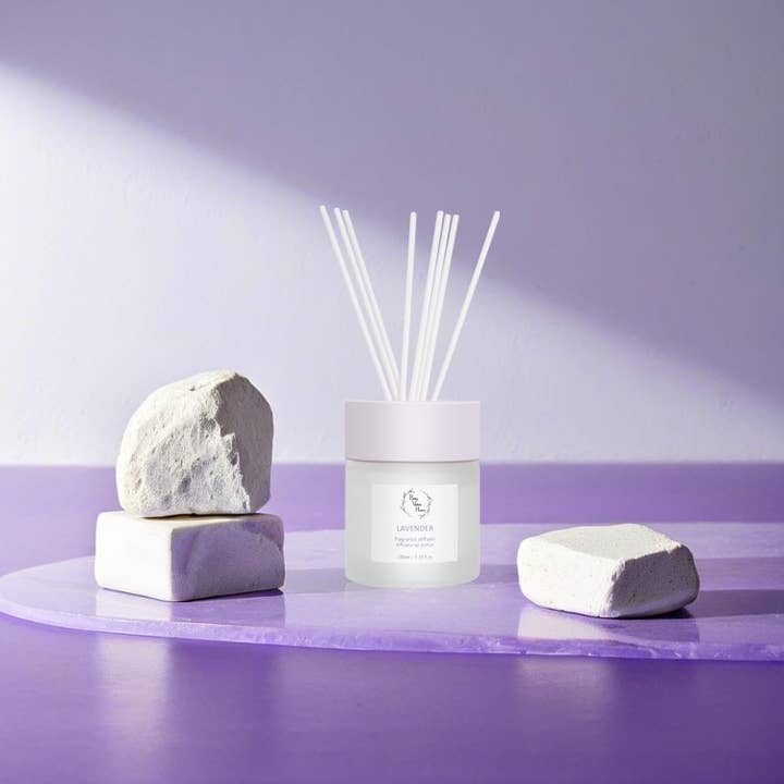 Pretty Valley Home - Wholesale Reed Diffuser - Reed Diffuser Set 100Ml / 3.38fl OZ Gift Box - Lavender3